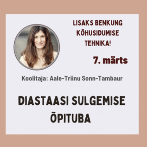 Diastaasi õpituba ja benkung kõhusidumise tehnika, Laupäev, 07.märts 10.00 - 18.00